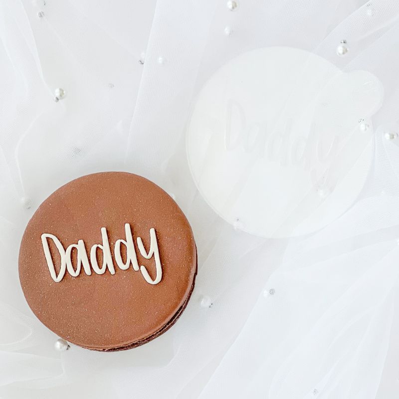 Daddy Cookie Embosser