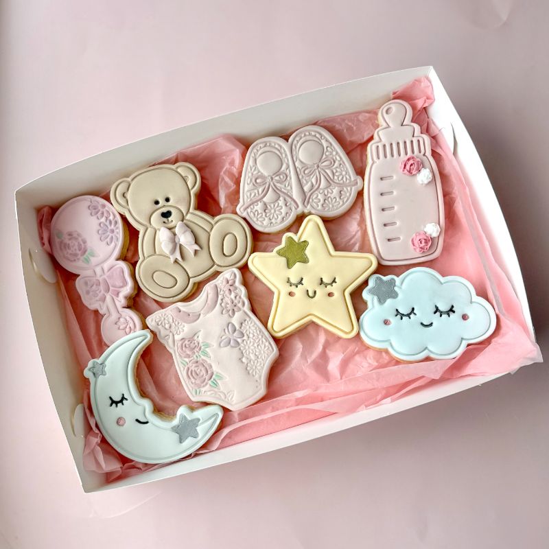 Cute Baby Shower Cookie Cutter and Stamp