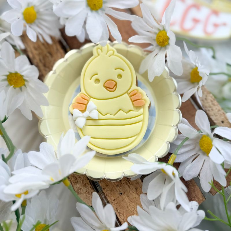 Easter Chick Large Cookie Cutter and Stamp