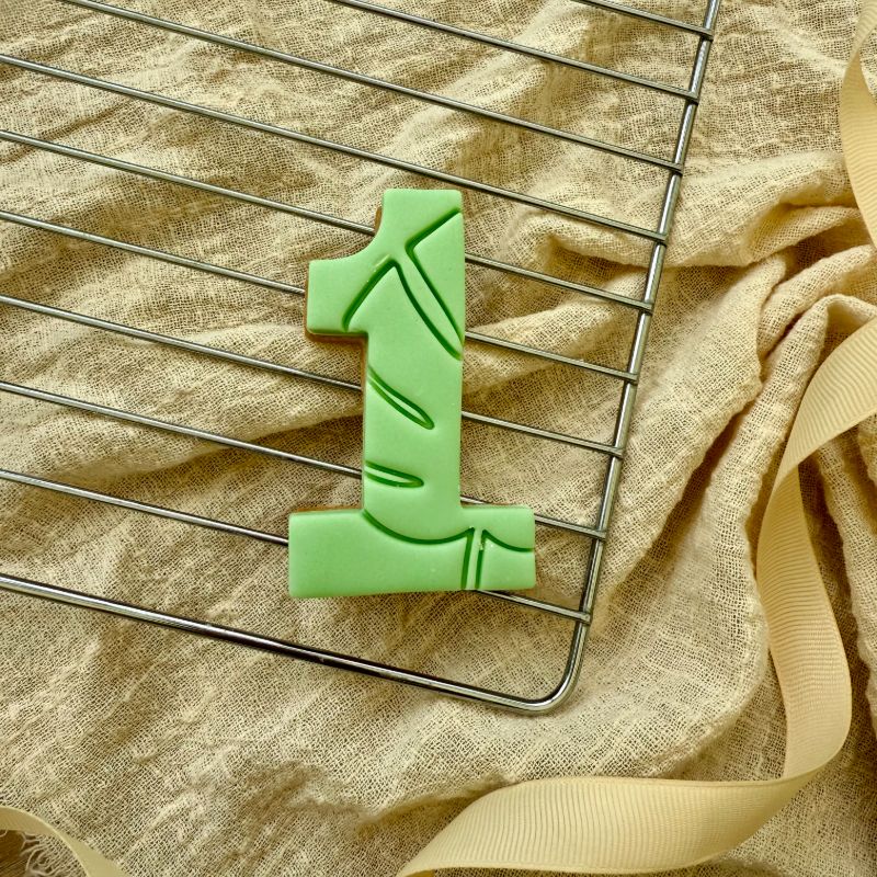 Jungle Leaf Cookie Cutter and Stamp