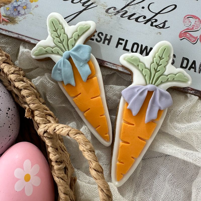 Easter Carrot Cookie Cutter and Stamp