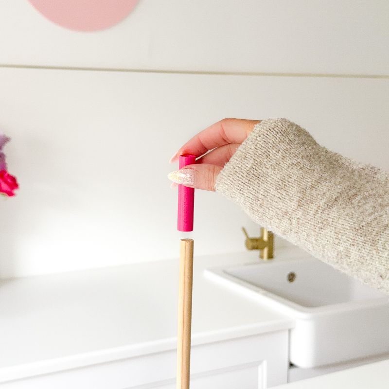 LissieLou 3D Printed Dowel Connectors – Pink Support Joiners for Tall Cakes