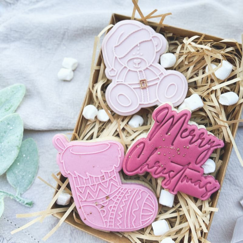 Christmas Stocking Cookie Cutter and Embosser