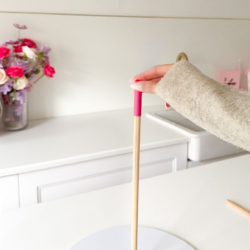 LissieLou 3D Printed Dowel Connectors – Pink Support Joiners for Tall Cakes