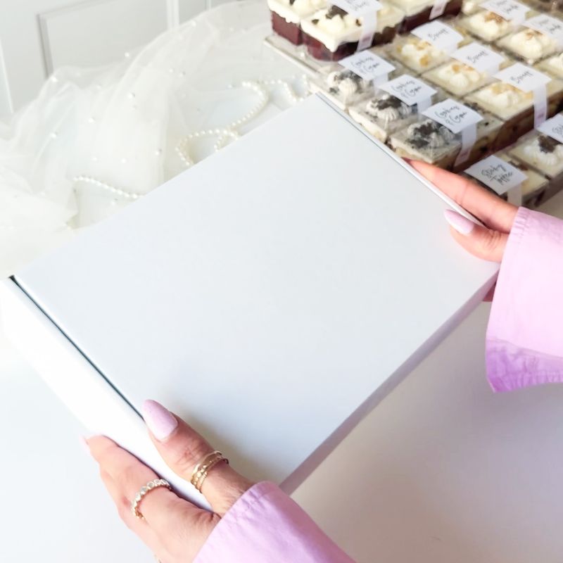 White Deep Outer Postal Boxes - 260mm x 185mm x 62mm