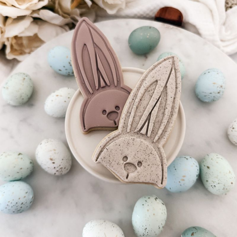 Meet Humphrey the Rabbit Easter Cookie Cutter and Stamp