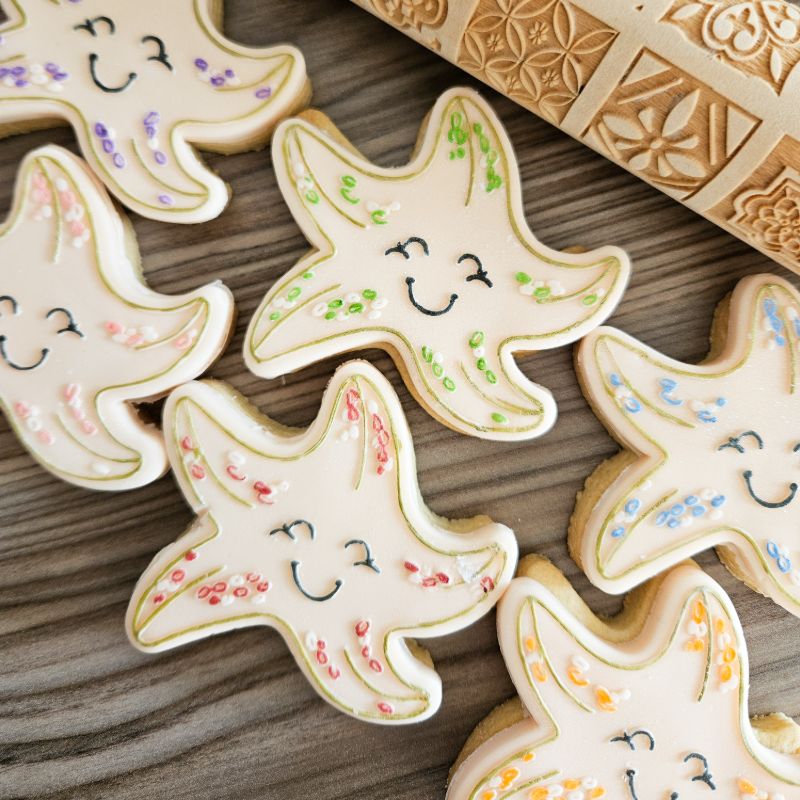 Starfish Under The Sea Cookie Cutter and Embosser