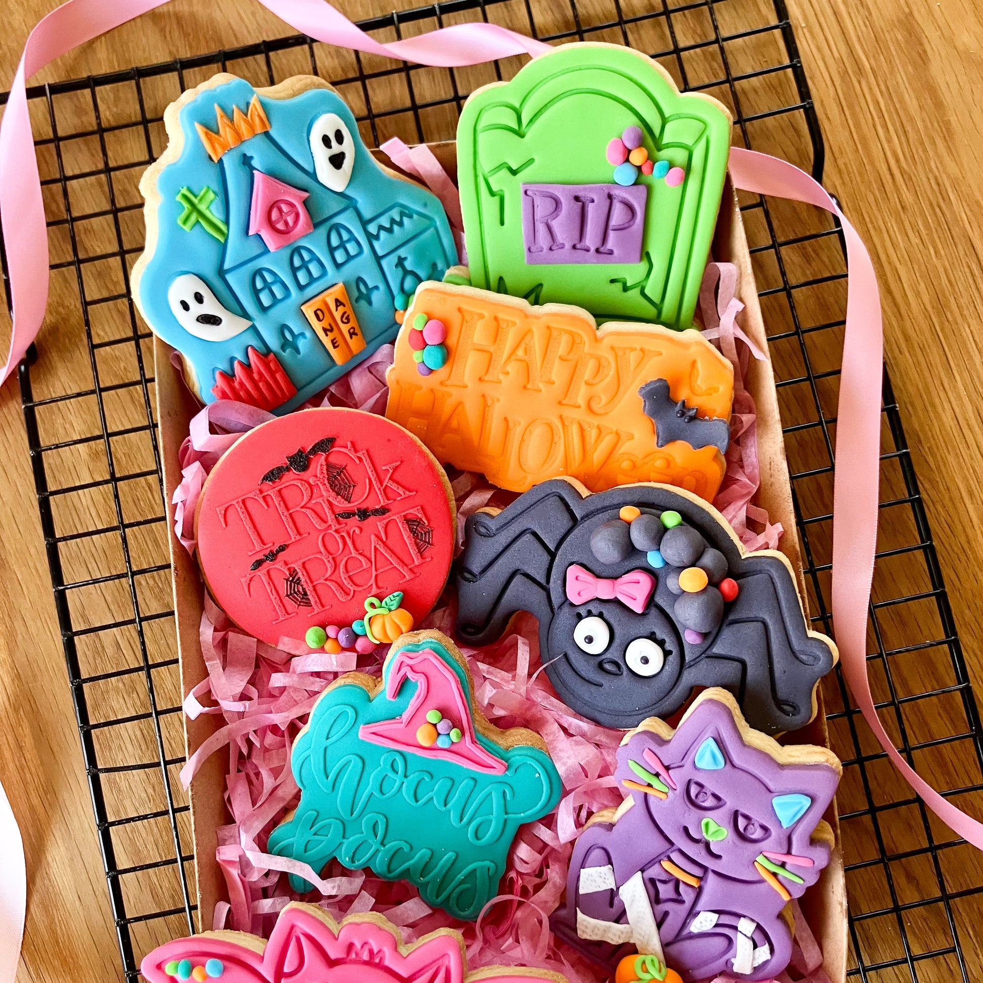 Spider Halloween Cookie Cutter and Stamp