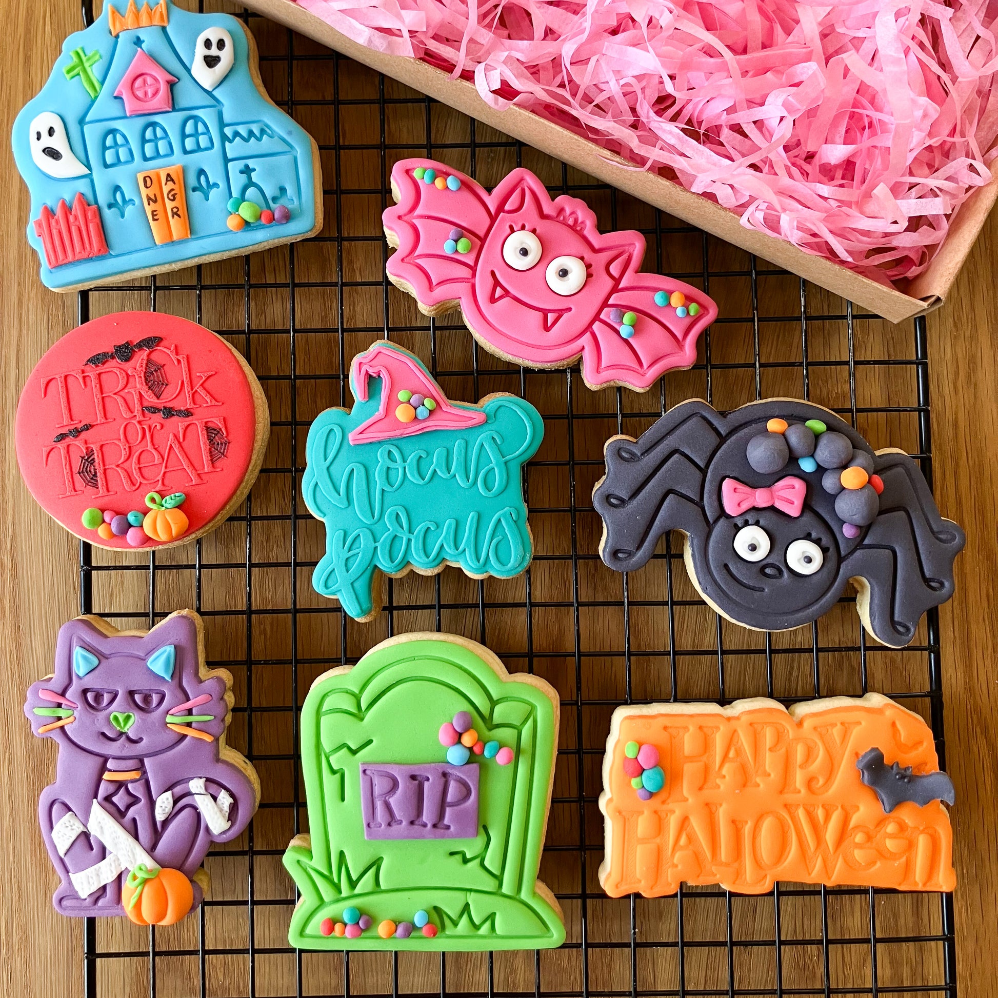 Spider Halloween Cookie Cutter and Stamp