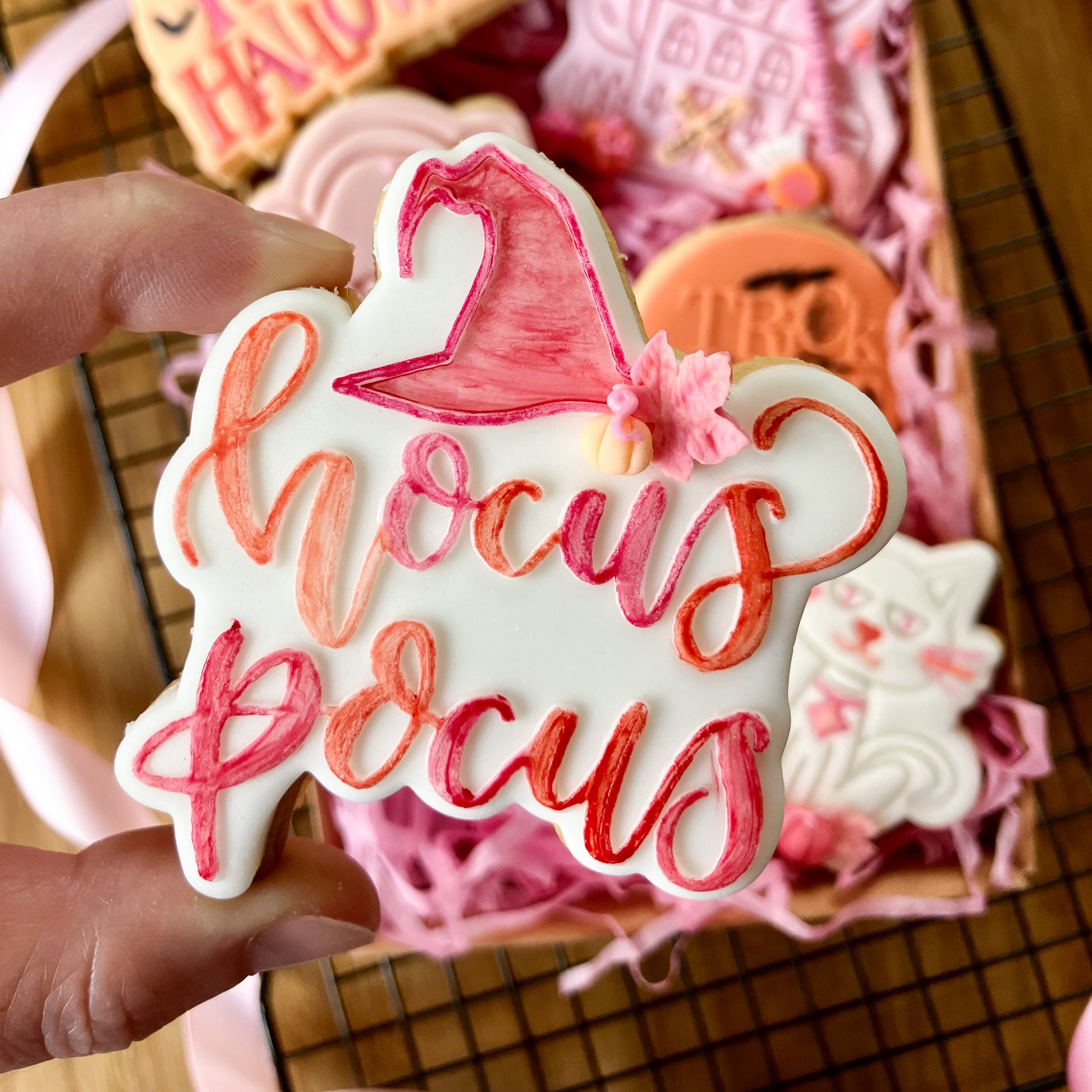 Hocus Pocus Halloween Cookie Cutter and Embosser