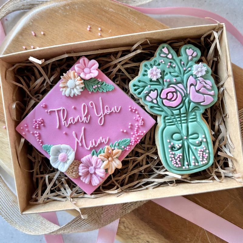 Thank You Mum Mother's Day Cookie Embosser