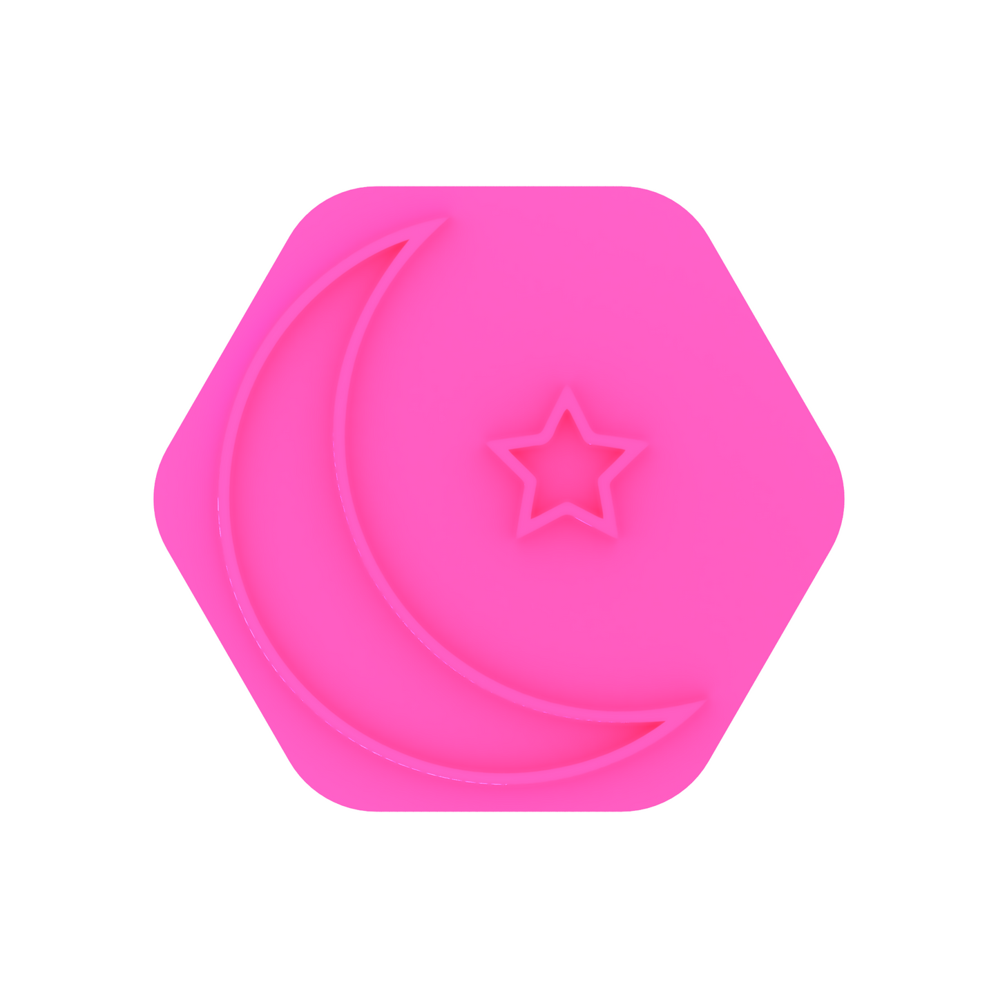 Islamic Moon and Star Cookie Stamp