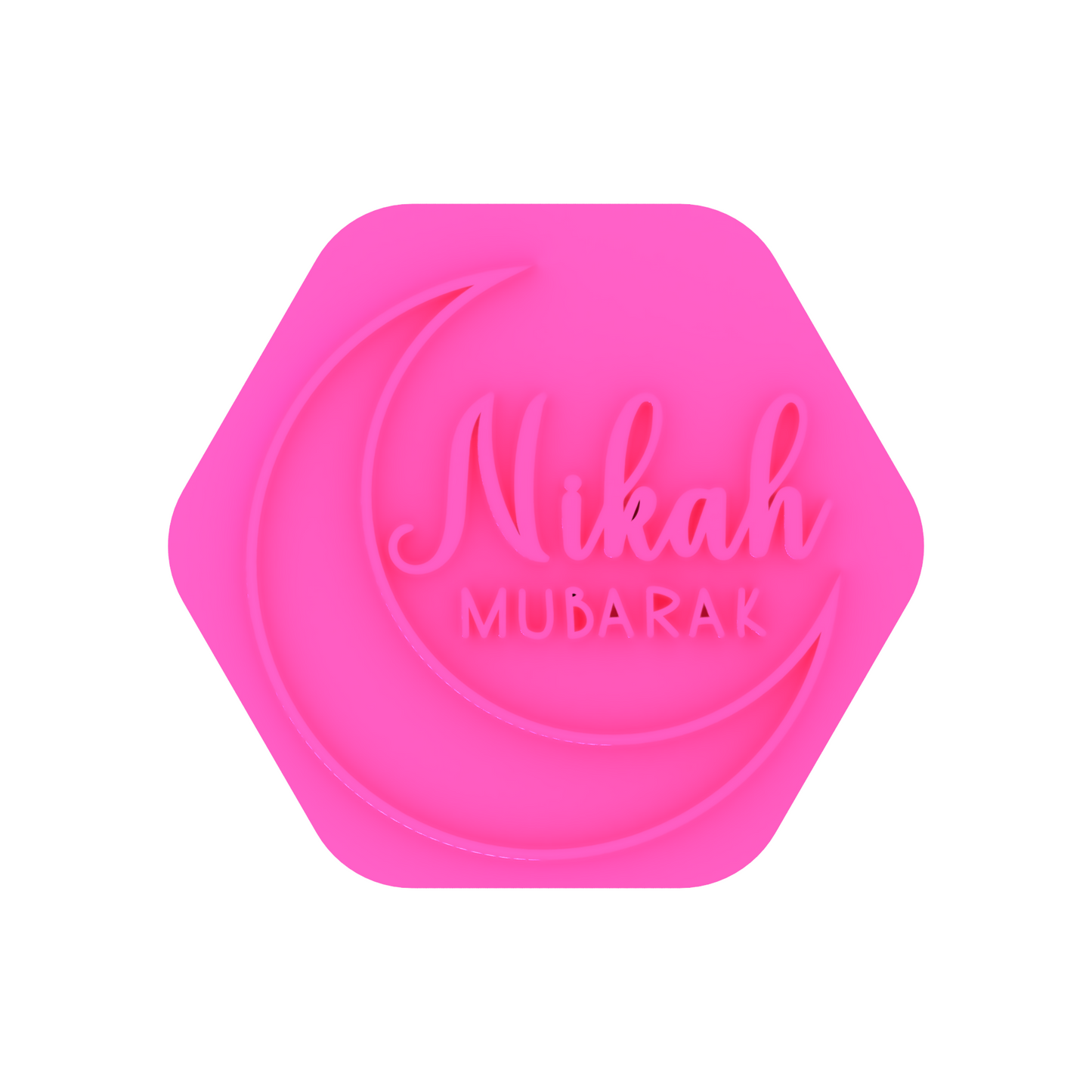 Nikah Mubarak Cookie Stamp