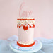 Love Valentine's Cake Topper Premium 3mm Acrylic