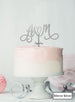 Custom Initials Heart Pretty Wedding Acrylic Shopify - Mirror Silver