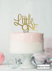 Little One Baby Shower Cake Topper Premium 3mm Acrylic Mirror Gold
