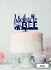 Mother to Bee Baby Shower Cake Topper Premium 3mm Acrylic Navy