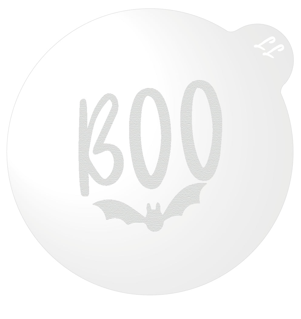 Boo with Bat Cookie Embosser