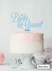 Bride and Groom Wedding Cake Topper  Premium 3mm Acrylic Baby Blue