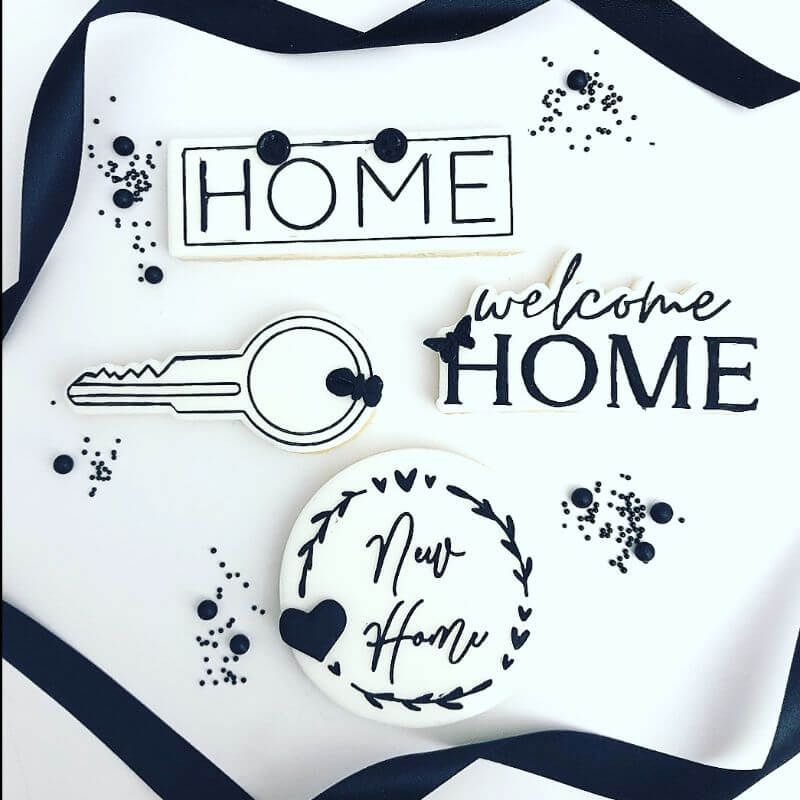 HOME Cookie Cutter and Embosser