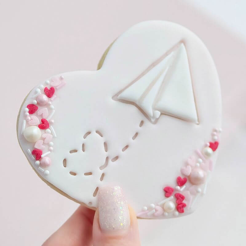 Valentine's Day Cookie Stamp and Cutter