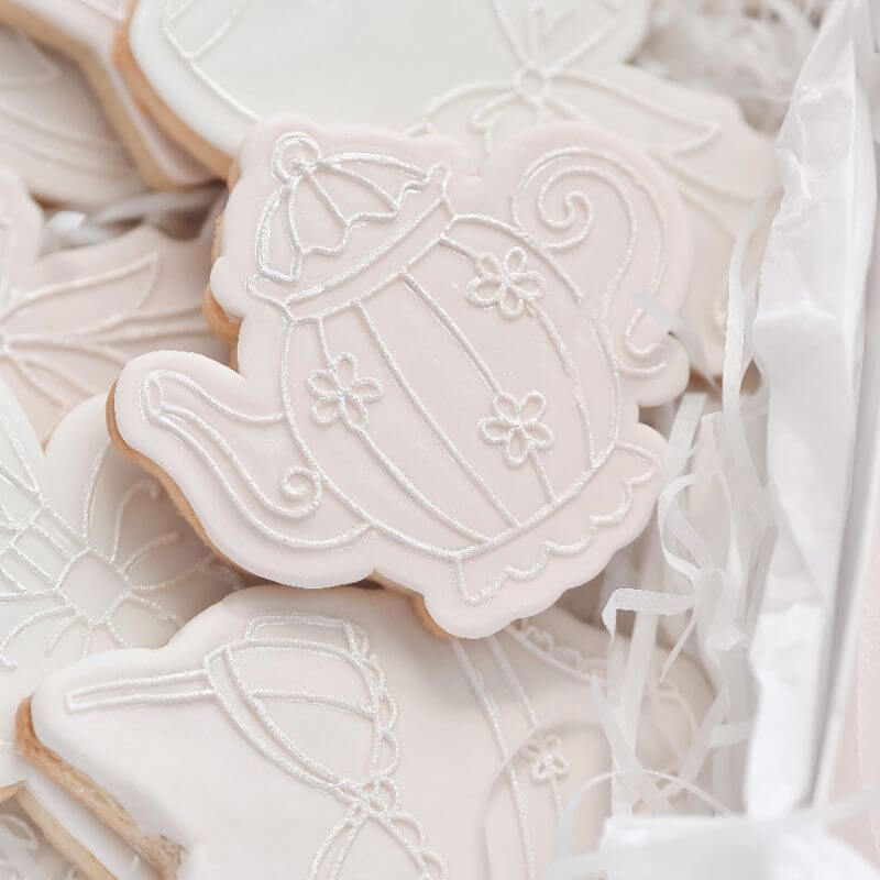 Afternoon Tea Pot Hen Party Cookie Cutter and Embosser