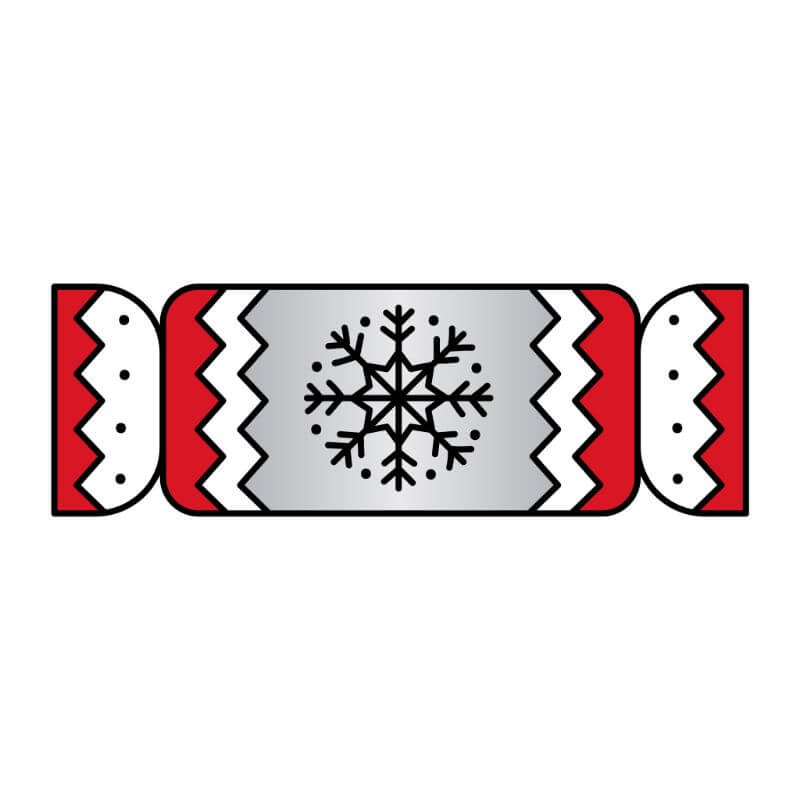 Christmas Cracker Cookie Cutter