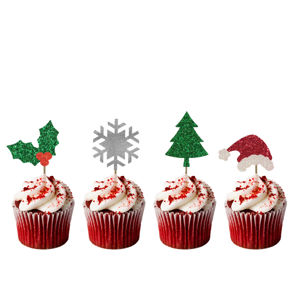 Christmas Cupcake Toppers