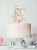 Custom Baby Shower with Name Pretty Cake Topper Premium 3mm Acrylic