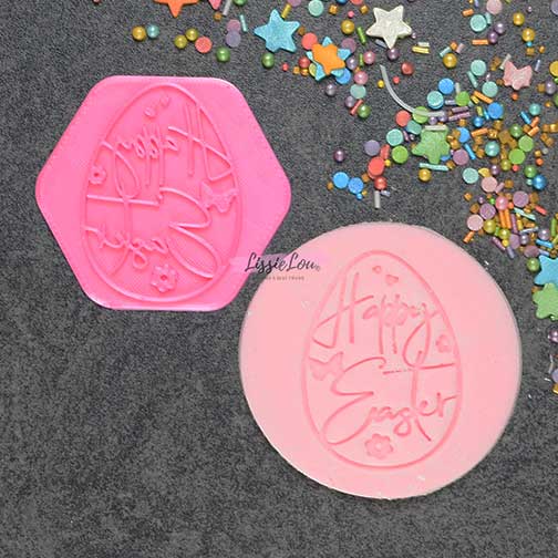 Decorative Egg Cookie Stamp