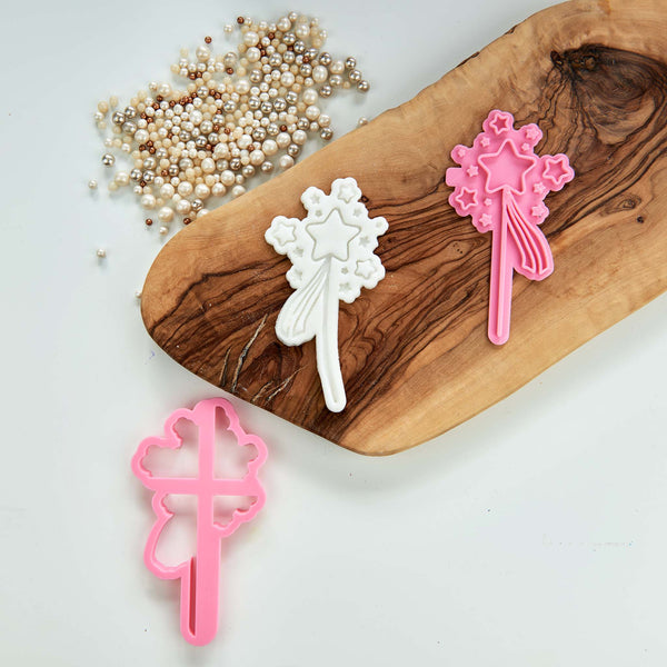 Fairy Wand Cookie Cutter and Stamp