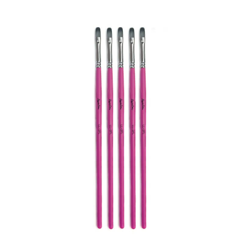 LissieLou Flat Paint Brush Size 2