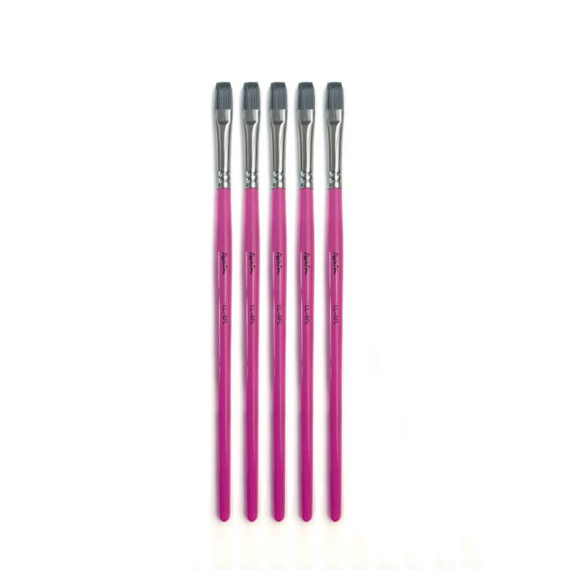 LissieLou Flat Paint Brush Size 6