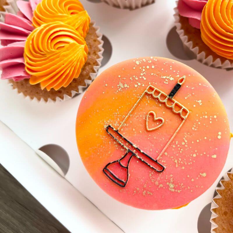 Birthday Cake with Candle Cookie Embosser