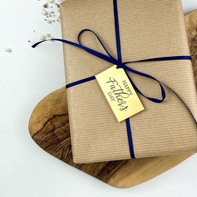 Happy Father's Day Cookie Box Tag