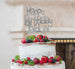 Bespoke Happy Birthday Name Fun Font Cake Topper Silver