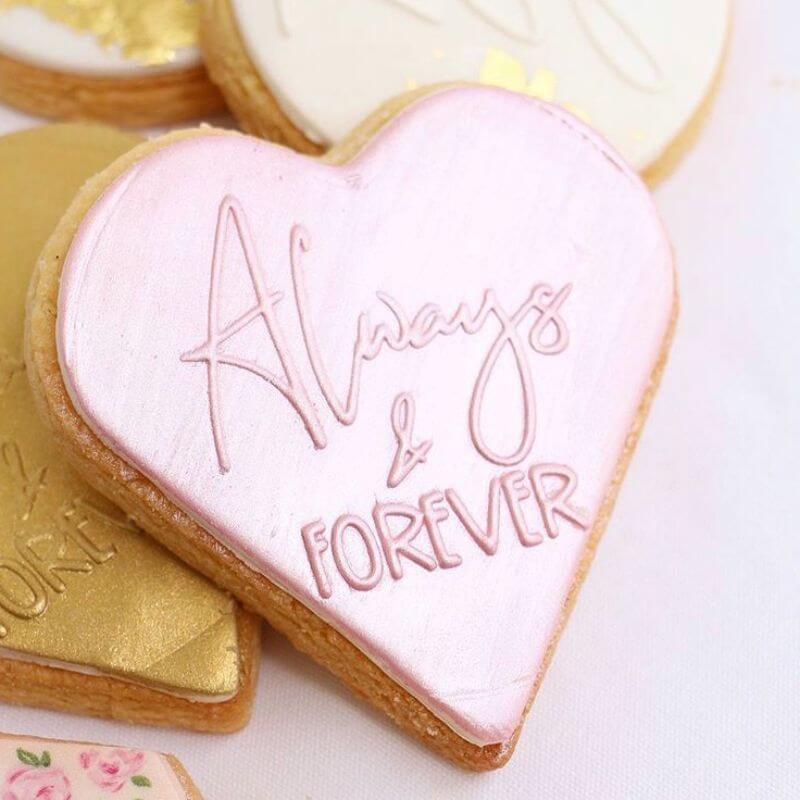 Always and Forever Cookie Embosser