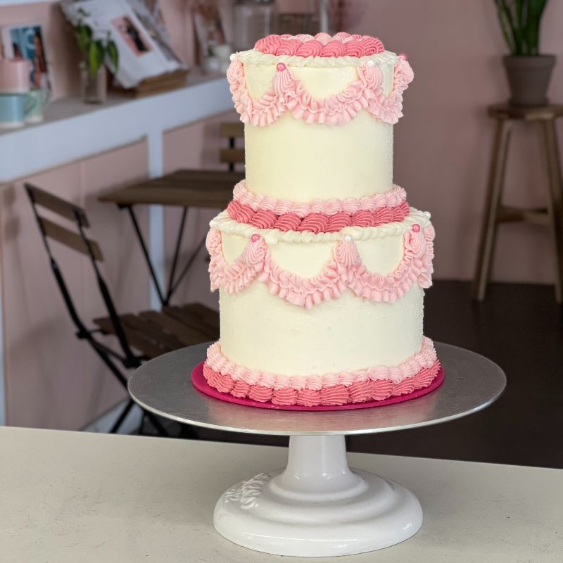 IMPERFECT Cake Piping Guide Acrylic Template by Georgia's Cakes