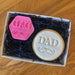 Dad with Moustache Cookie Stamp