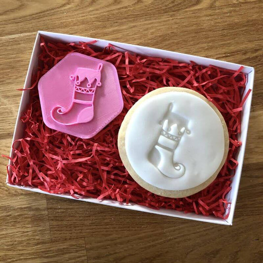 Christmas Stocking Cookie Stamp
