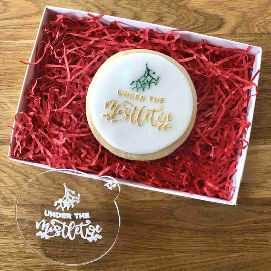 Under the Mistletoe Cookie Embosser