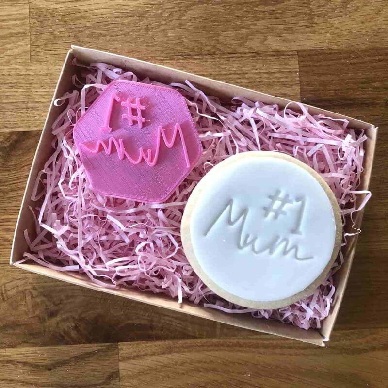 Number #1 Mum Cookie Stamp