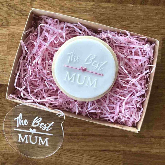 The Best Mum Cookie Embosser