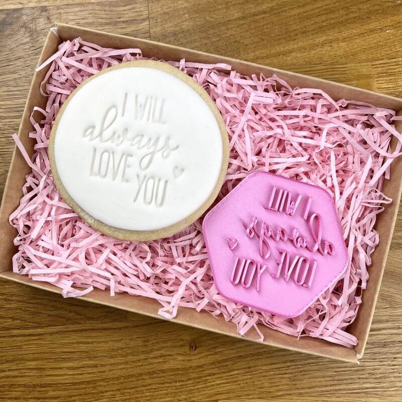 I Will Always Love You Cookie Stamp