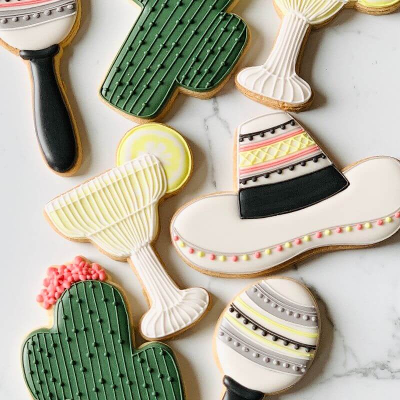 Cactus Fiesta Cookie Cutter and Embosser