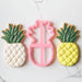 Pineapple Summer Cookie Cutter and Stamp