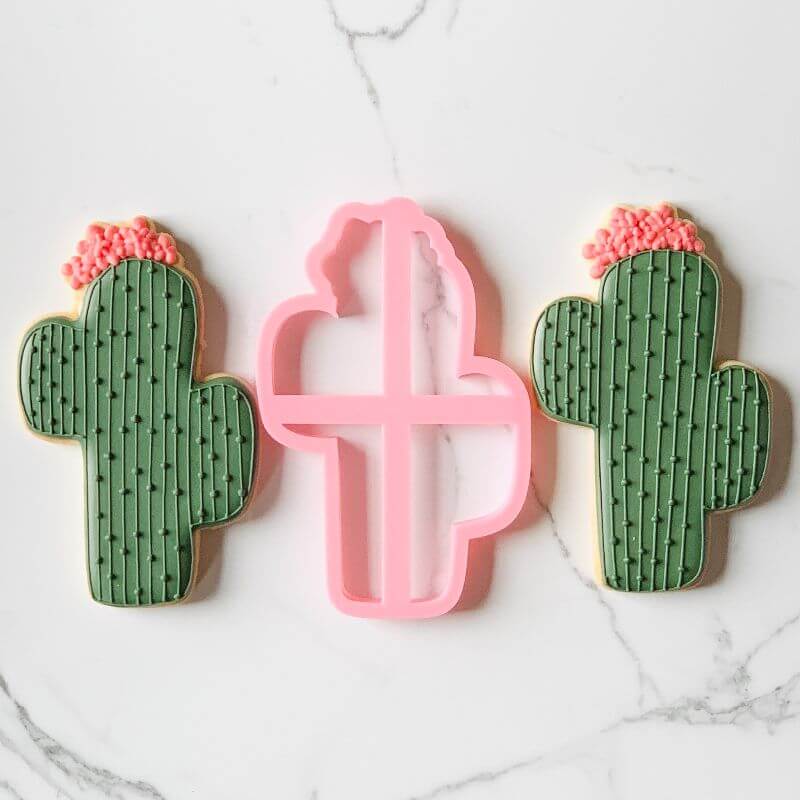 Cactus Fiesta Cookie Cutter and Embosser