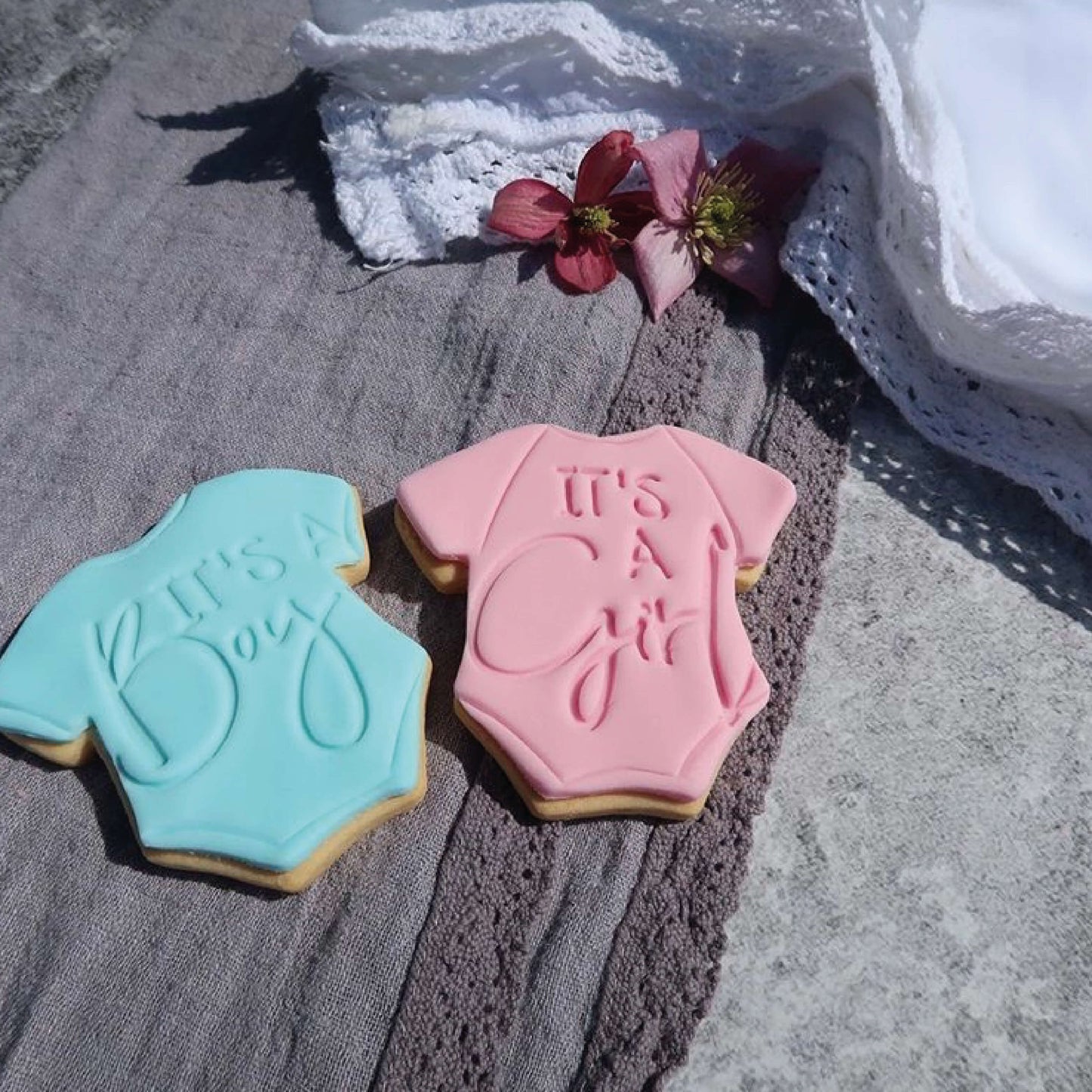 It's a Girl Cookie Stamp