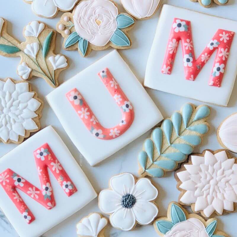 U Tile Mother's Day Cookie Cutter and Embosser