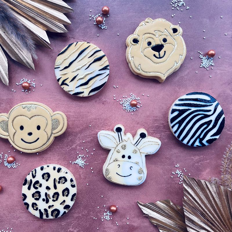 Monkey Jungle Cookie Cutter and Stamp